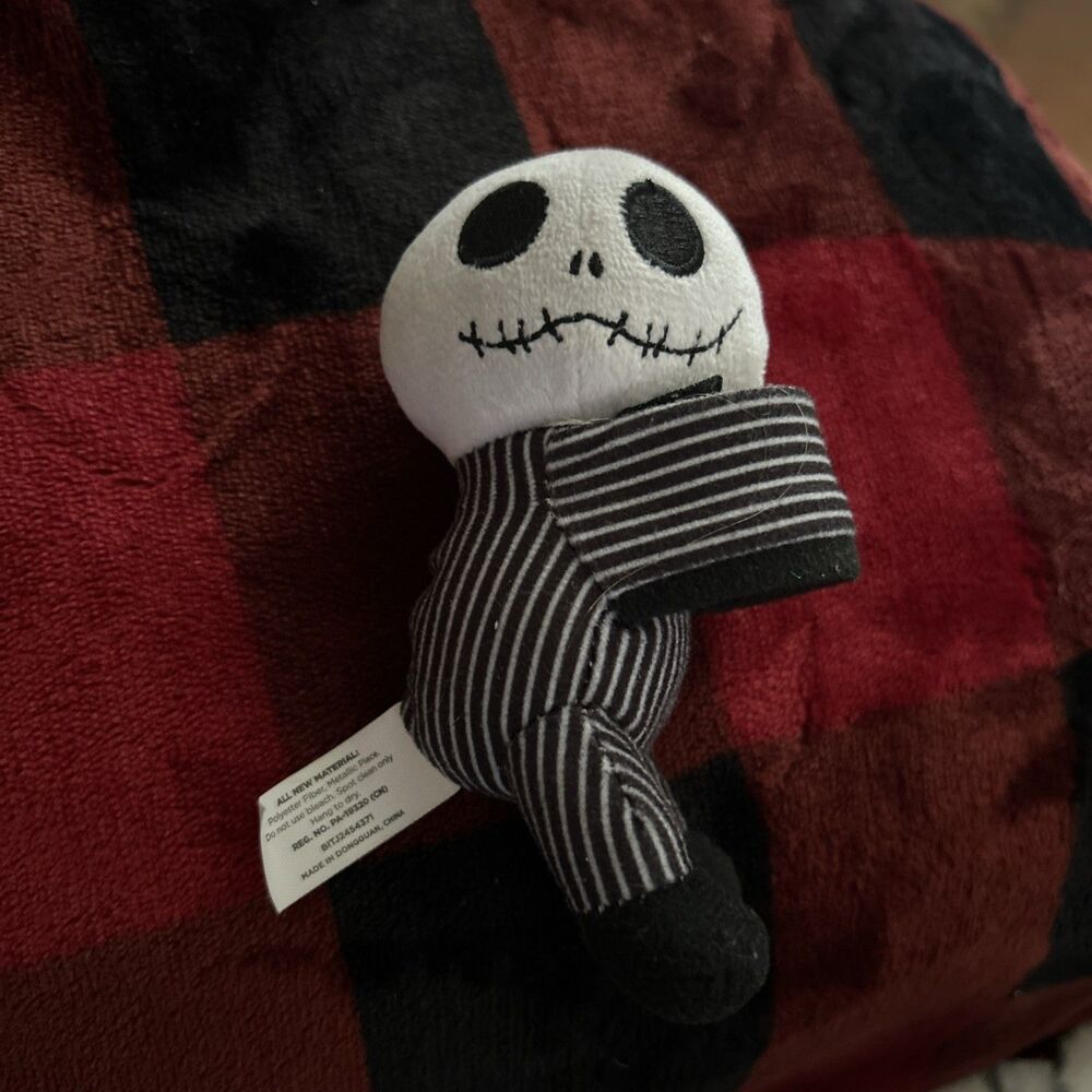 Disney Jack Skellington Plush Toy Nightmare Before Christmas Cutie Cuff